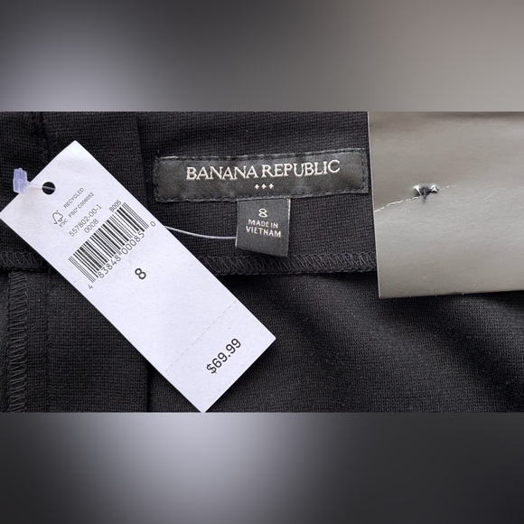 Banana Republic Factory Plaid Front‎ Pencil Skirt Back Zip Size 8 - Picture 5 of 9